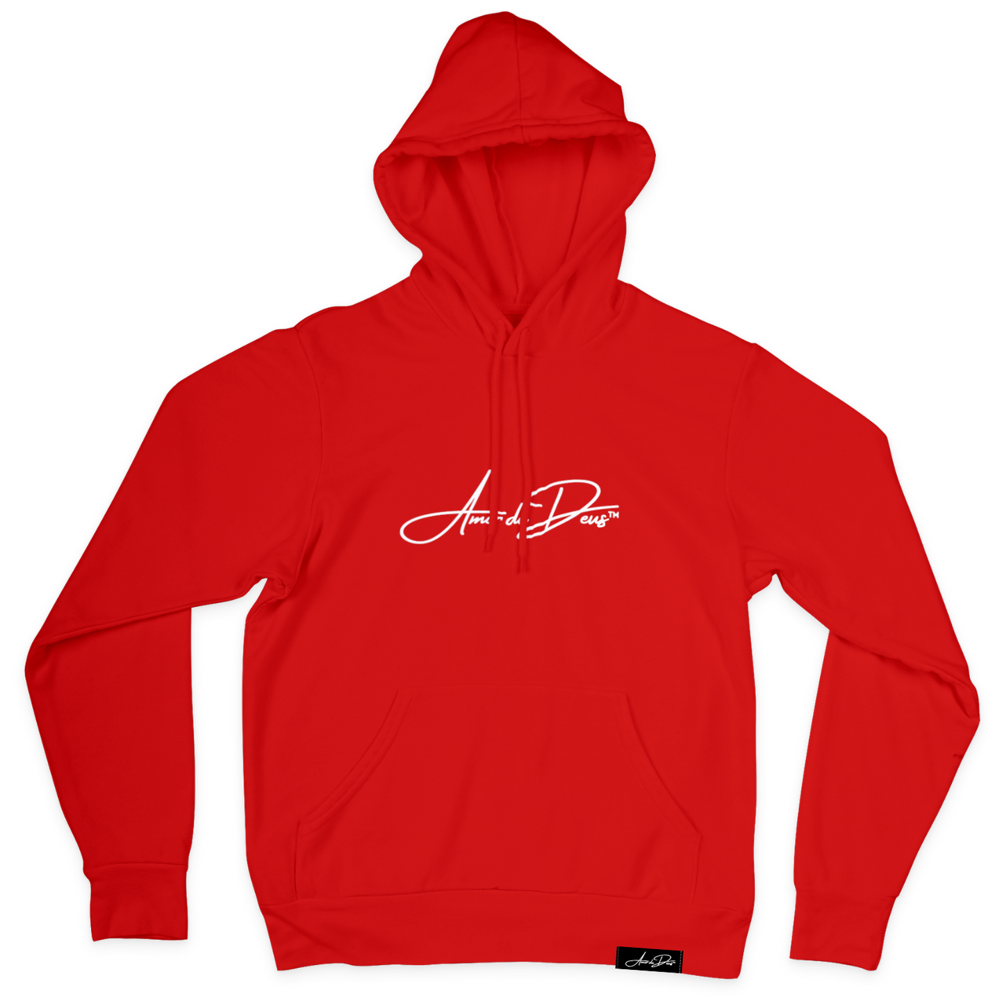 READ THE SCRIPTURES Hoodie - RED/WHITE