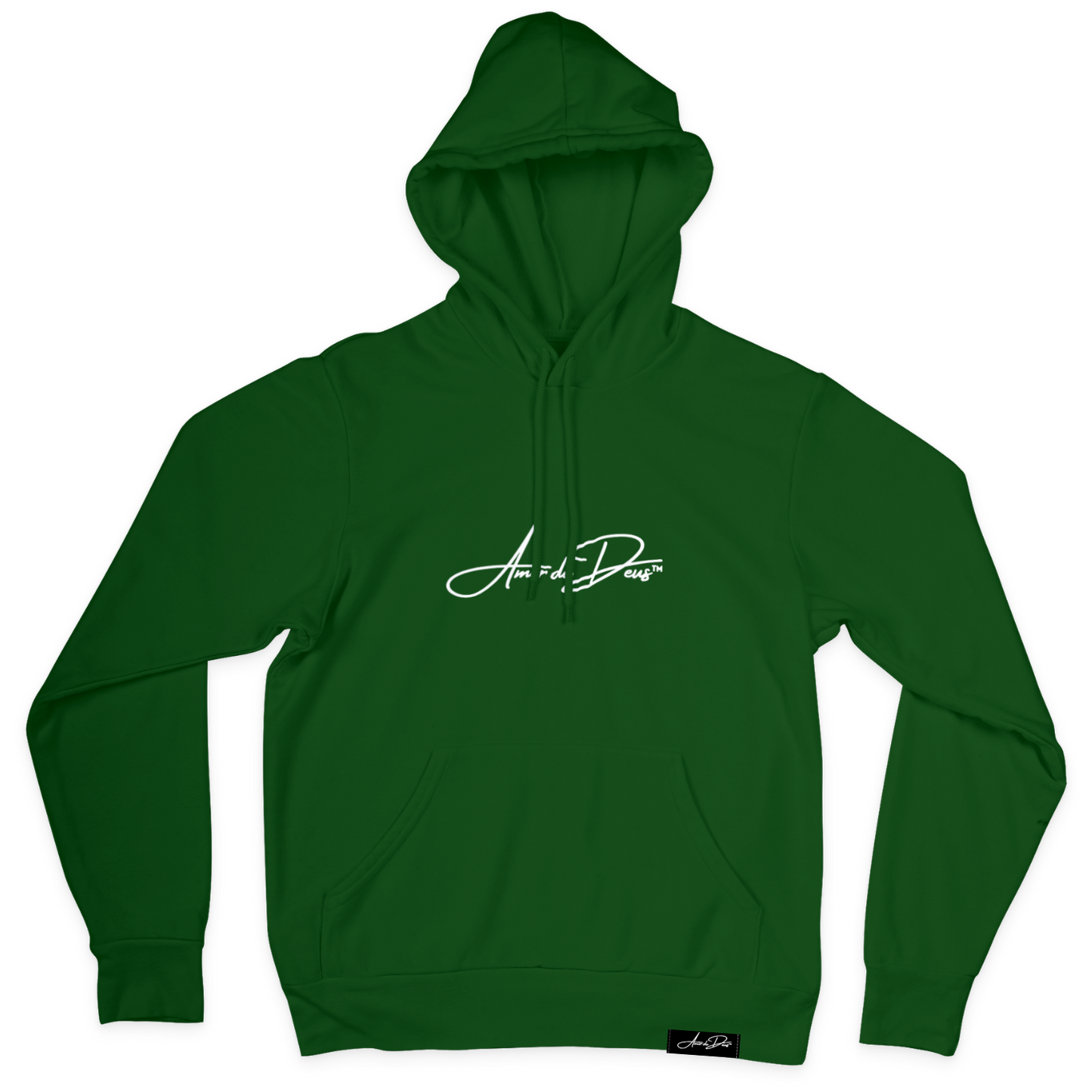 READ THE SCRIPTURES Hoodie - GREEN/WHITE