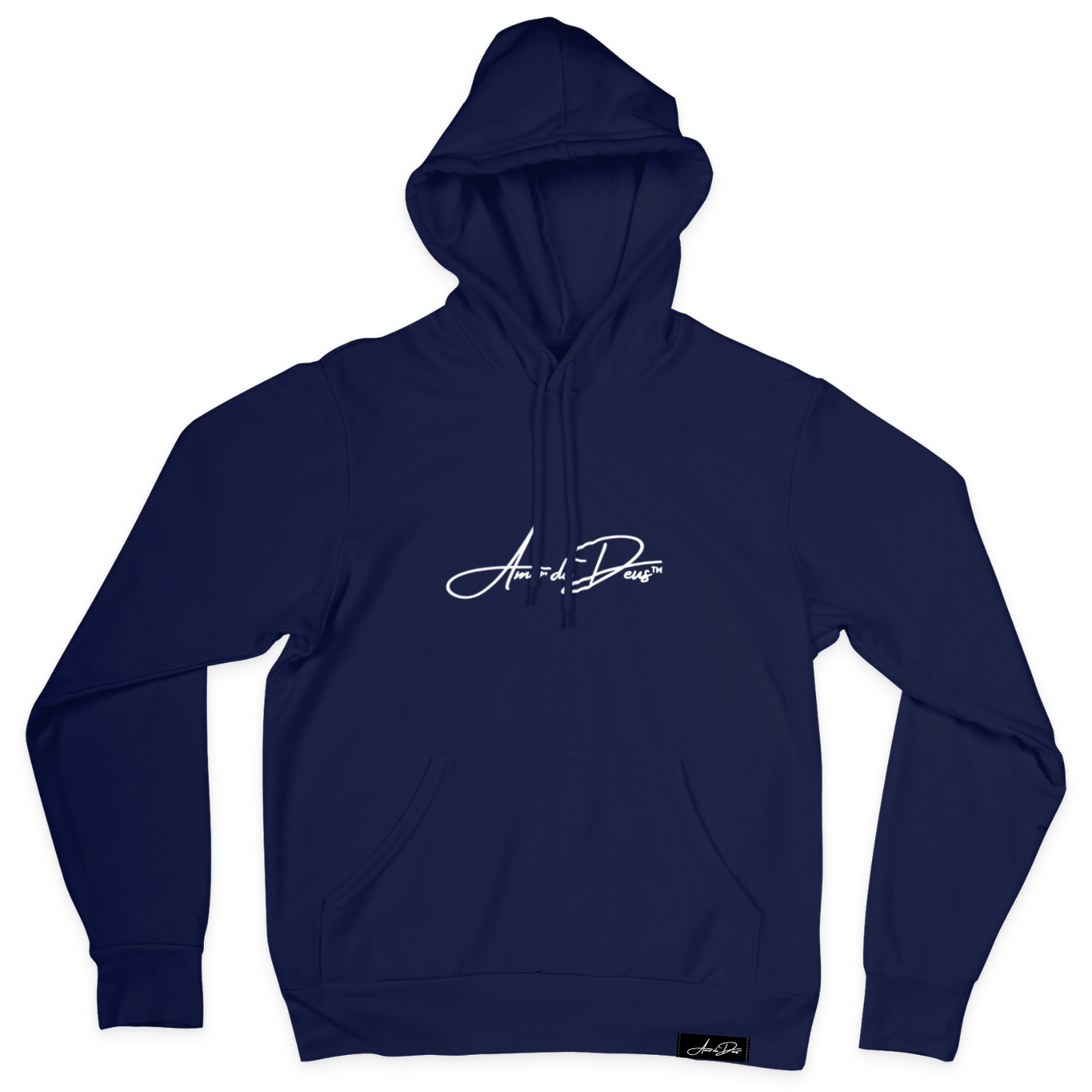 READ THE SCRIPTURES Hoodie - NAVY/WHITE
