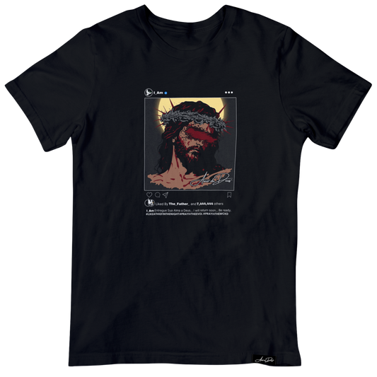 THE REAL INFLUENCER T-Shirt - BLACK