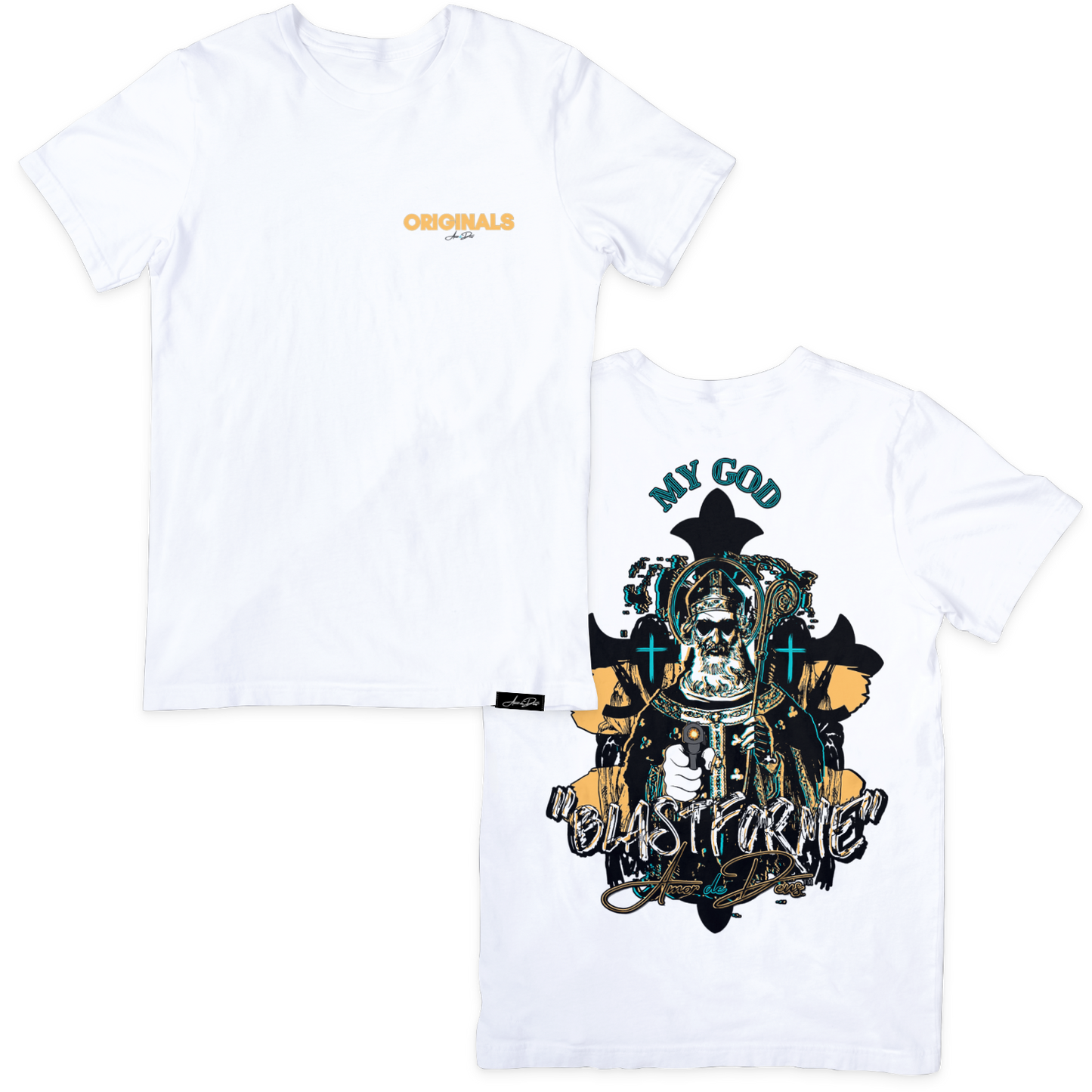 "BLASTFORME" T-shirt - WHITE