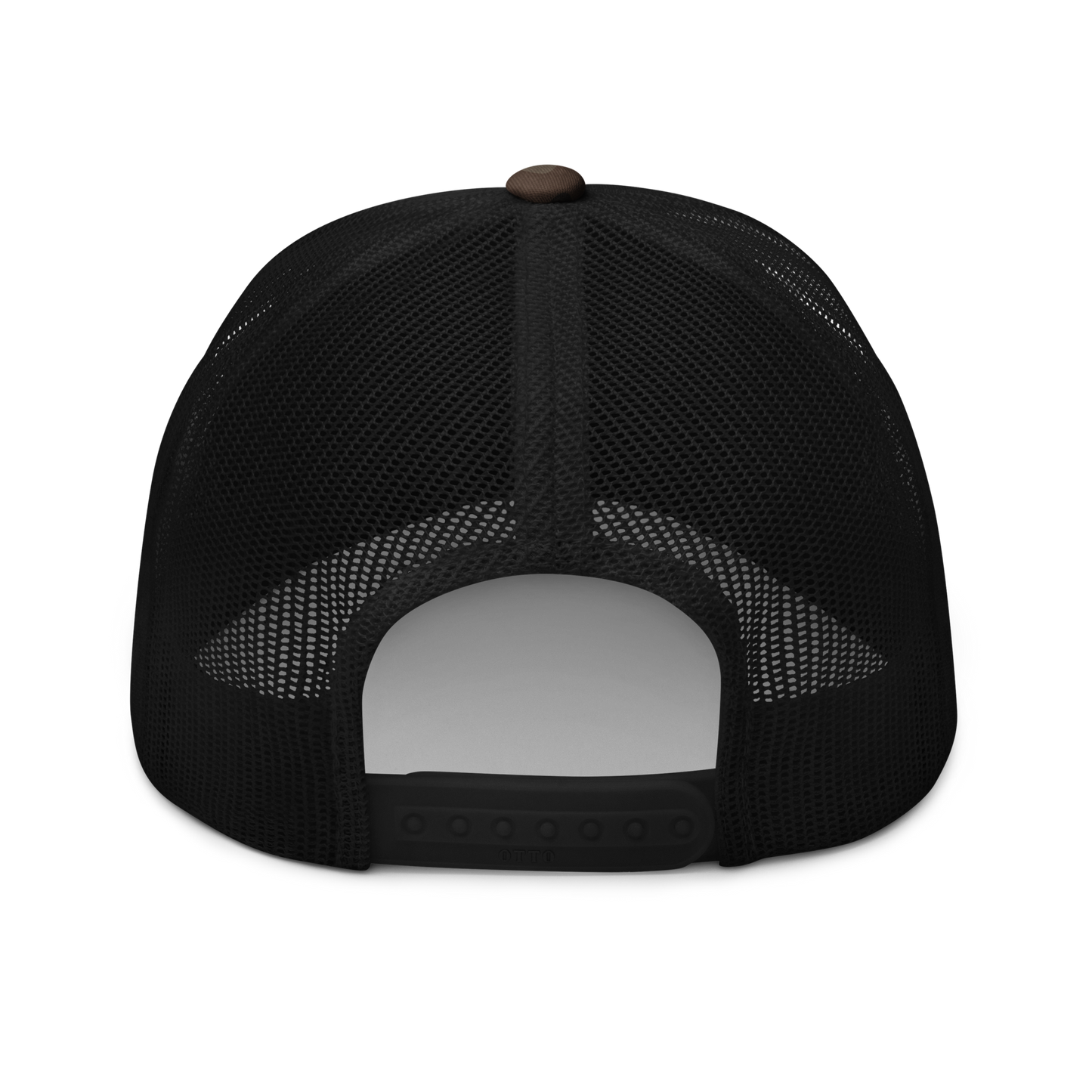 Script Logo Trucker Crwn - CAMO/ORANGE