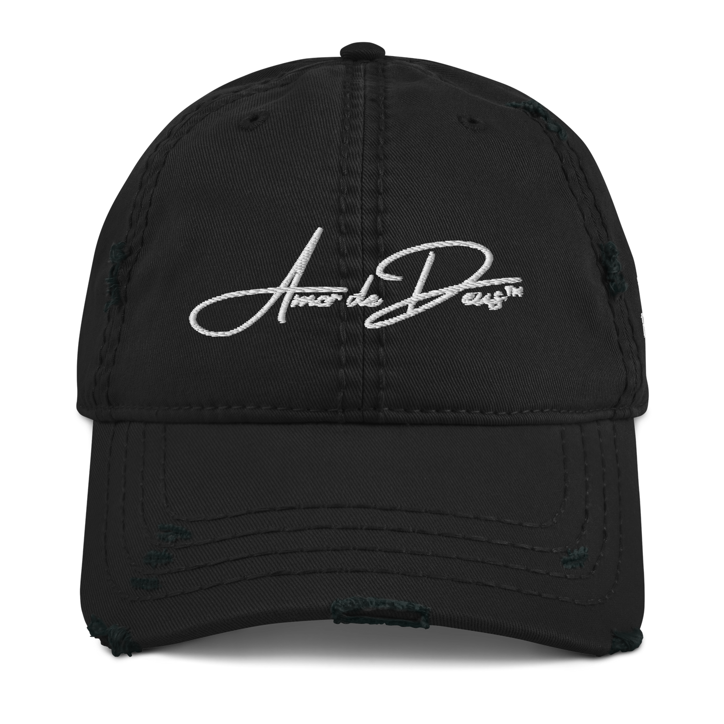 Script Logo Dstrssd Crwn - BLACK/WHITE