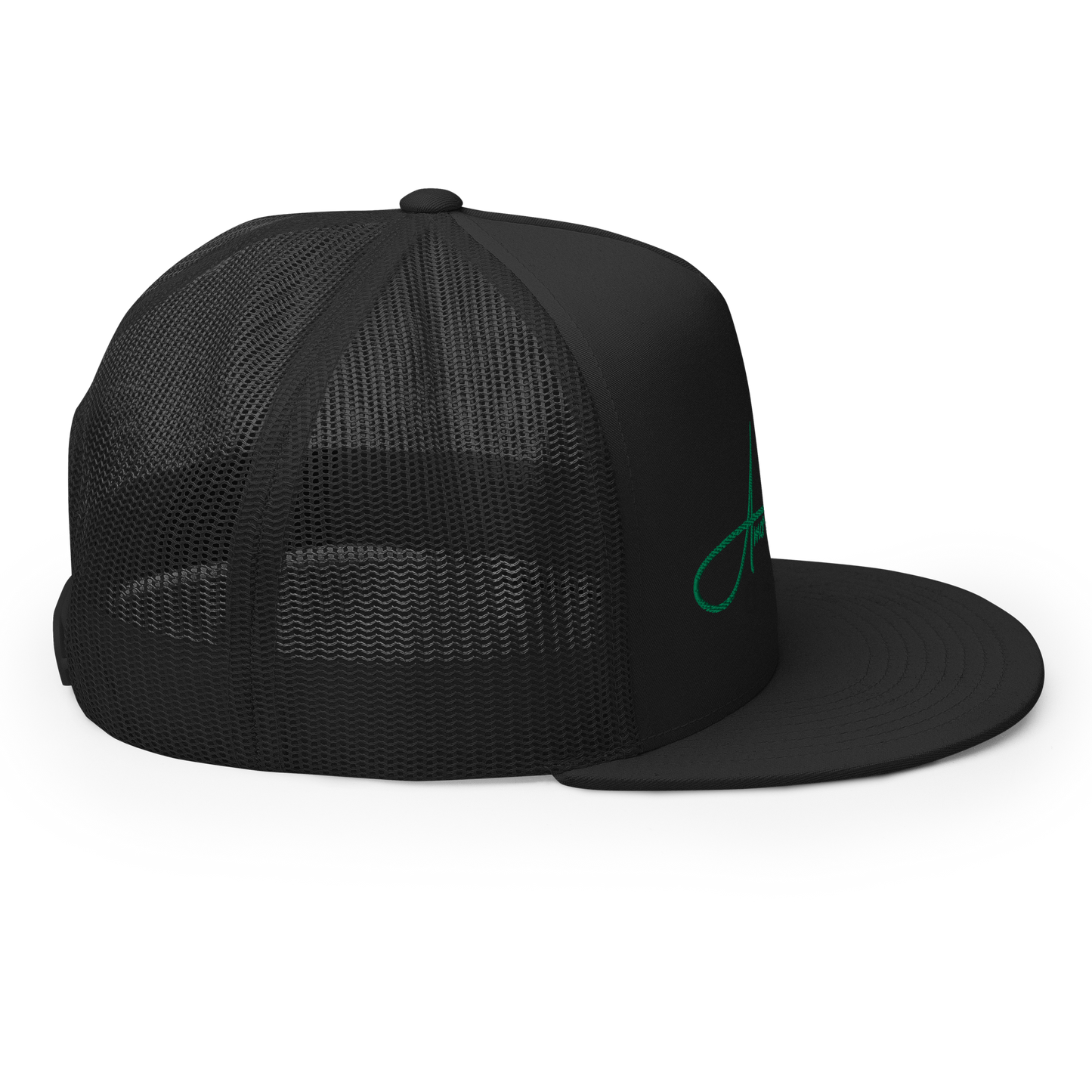 Script Logo Trucker Crwn - BLACK/GREEN
