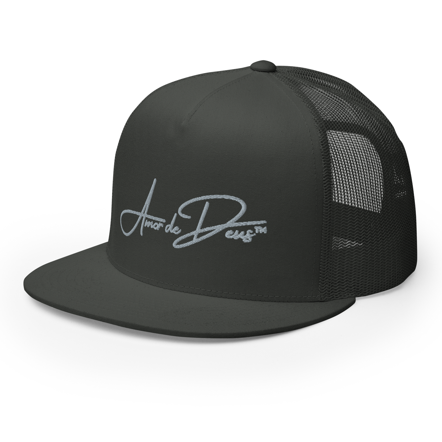 Script Logo Trucker Crwn - GRAY/GRAY