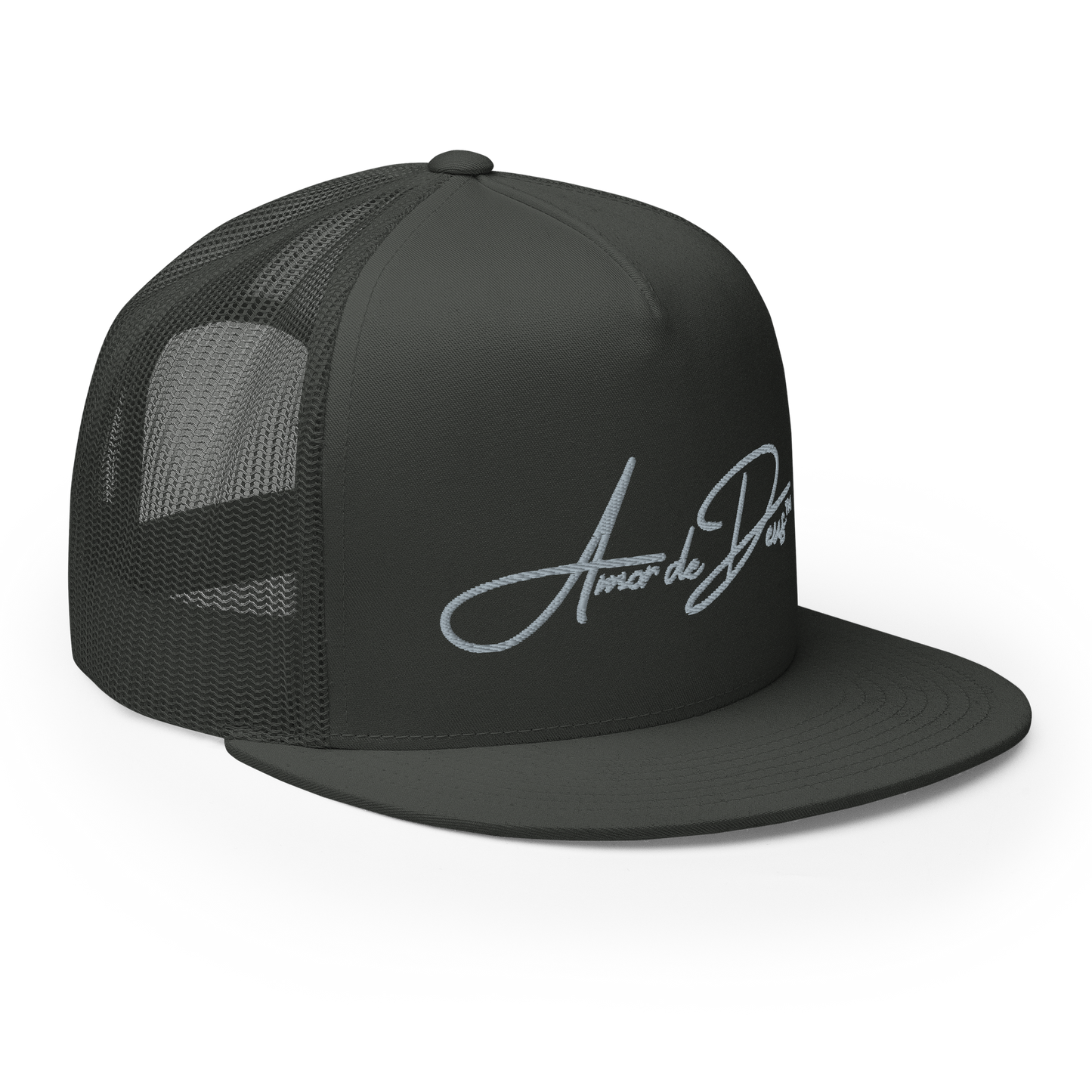 Script Logo Trucker Crwn - GRAY/GRAY