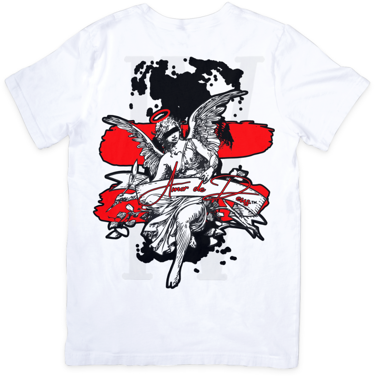 IV THE LOVE OF GOD T-Shirt - RED/BLACK