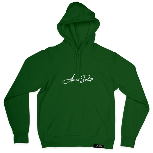 READ THE SCRIPTURES Hoodie - GREEN/WHITE