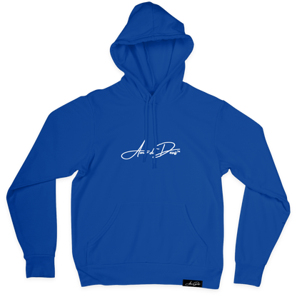 READ THE SCRIPTURES Hoodie - BLUE/WHITE