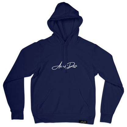 READ THE SCRIPTURES  Hoodie - NAVY/WHITE