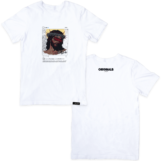 THE REAL INFLUENCER T-Shirt - WHITE