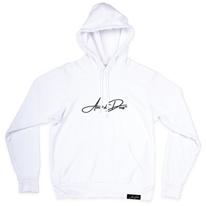 READ THE SCRIPTURES Hoodie - WHITE/BLACK