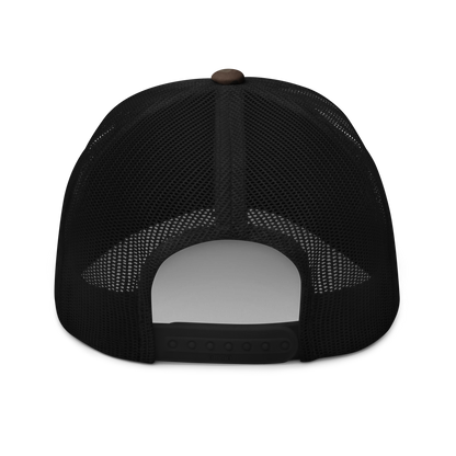 Script Logo Trucker Crwn - CAMO/ORANGE