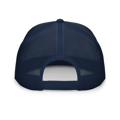 Script Logo Trucker Crwn - NAVY/WHITE