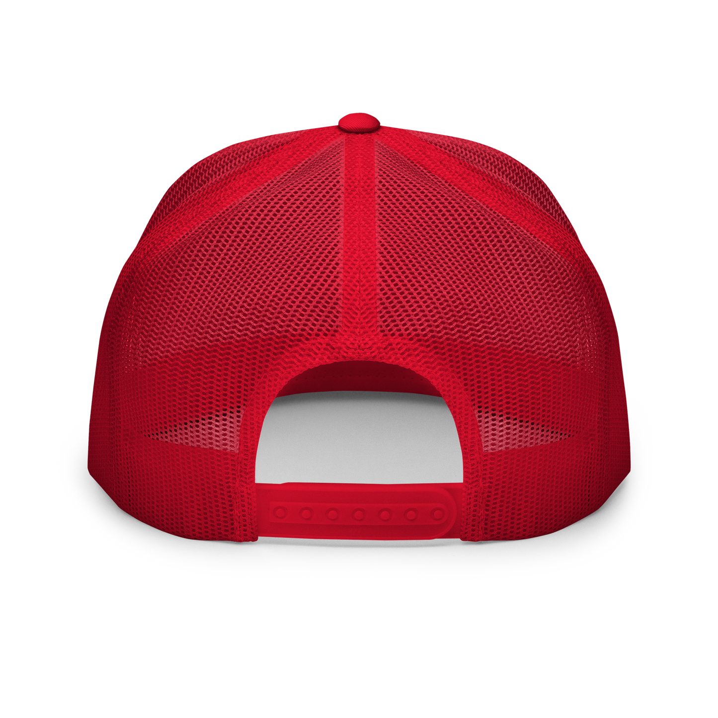 Script Logo Trucker Crwn - RED/WHITE