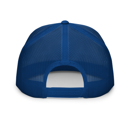 Script Logo Trucker Crwn - BLUE/WHITE
